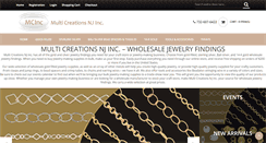 Desktop Screenshot of multicreationsnj.com